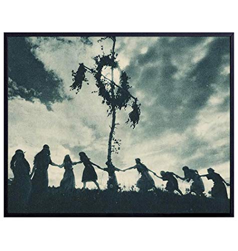 Witch Wicca Coven - Wicca Wiccan Witch Decor - Gothic Living Room Decor - Goth Wall Art Decorations