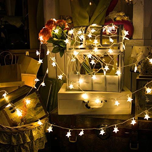 100 LED Star Christmas Lights