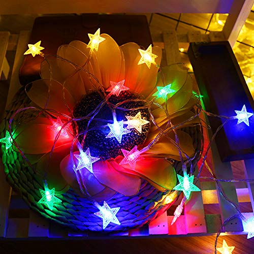 100 LED Star Christmas Lights