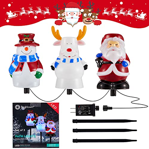 3 in 1 LED  Christmas Pathway Lights Decoration