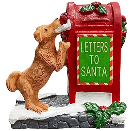 Santa's Mailbox  Christmas Village Accessories