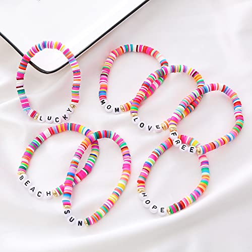 12pcs/set Heishi Bracelet for Women