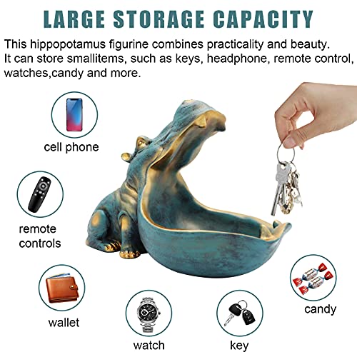 Hippo Key Storage Box Home Decoration