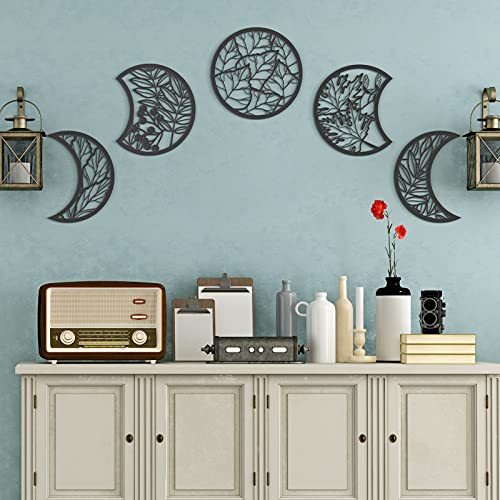 5 Pieces Moon Phases Decoration