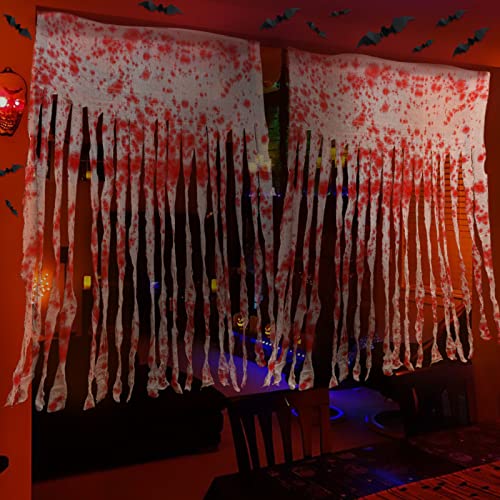 Bloody Halloween Decorations Hanging Indoor Outdoor Creepy Decor Cocoon Corpseprop for Haunted House