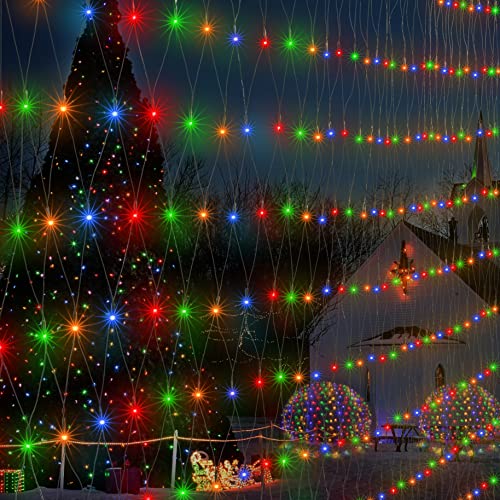 360 LED Christmas Net Lights Decoration