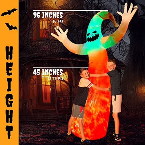 3 Witches Halloween Inflatable Outdoor Decoration | 6ft Halloween Blow Up Yard Decorations | Large