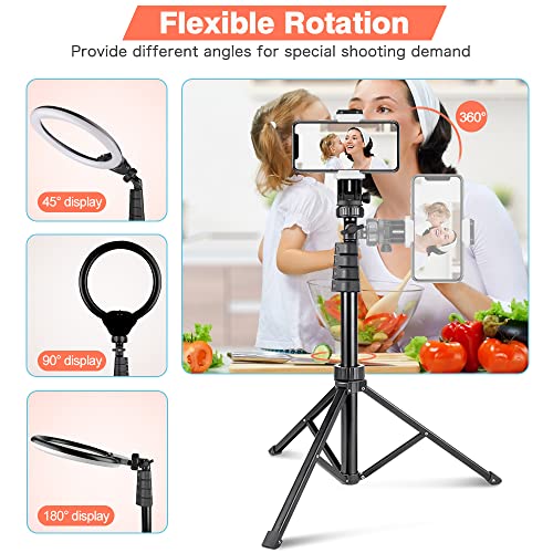 12” LED Ring Light with Stand and Phone Holder