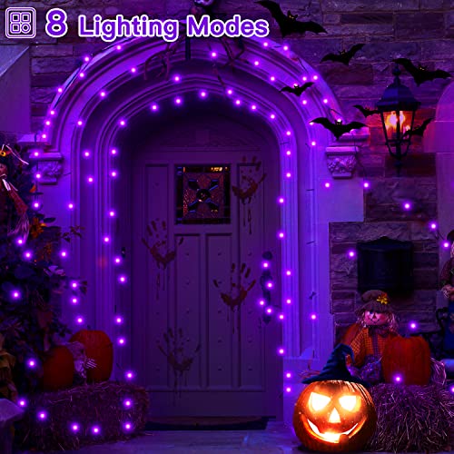 60 FT 180 LED Halloween Lights Decorations Lights