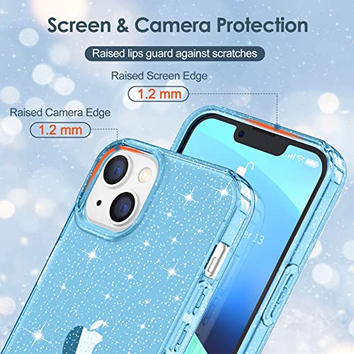 Slim Case for iPhone 13 Soft Liquid Silicone Gel Rubber Bumper, Anti-Scratch Microfiber Lining