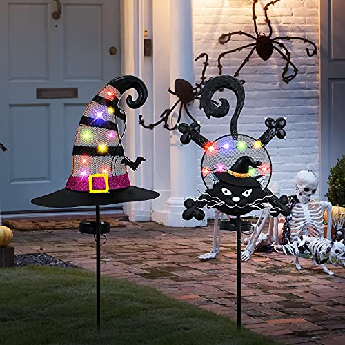 Halloween Metal Stakes Yard Decoration