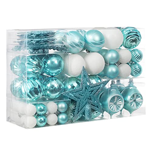 103-Pack Assorted  Christmas Ball Ornaments