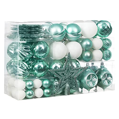 103-Pack Assorted  Christmas Ball Ornaments