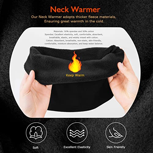 Balaclava Hood Scarf+Neck Warmer Suit for Men &  Women