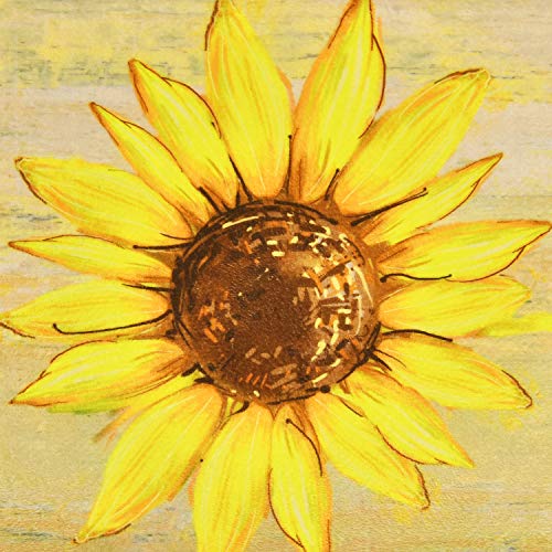 Sunflower Area Rug Door Mat 18 x 30 Inches