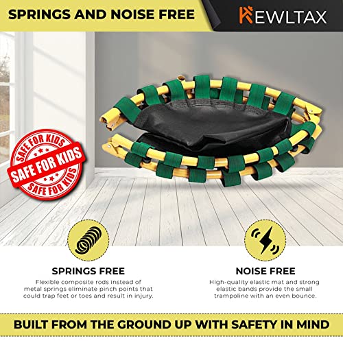 Kids Trampoline Portable & Foldable 36 Inch Round Jumping Mat