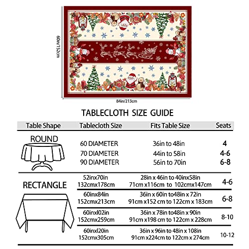 Christmas  Theme Tablecloth