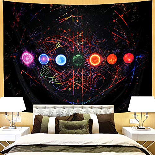 Chakra Yoga Meditation Tapestry  for Home Decor