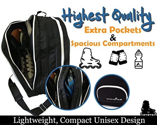 Premium Bag to Carry Ice Skates, Roller Skates, Inline Skates