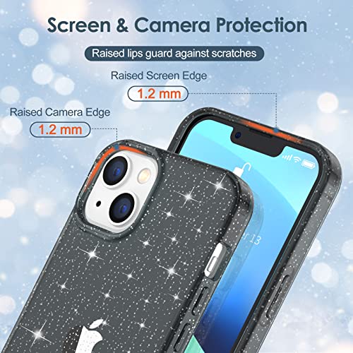 Slim Case for iPhone 13 Soft Liquid Silicone Gel Rubber Bumper, Anti-Scratch Microfiber Lining