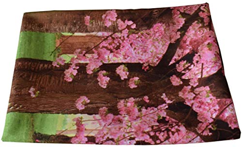 Spring Asian Cherry Blossom Scenic Tapestry