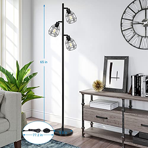 Standing Lamp w/ 3 Adjustable Heads