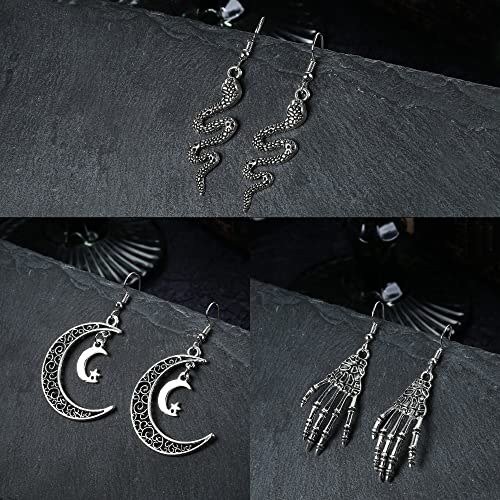 Vintage Gothic Earrings  Set for Men/Women