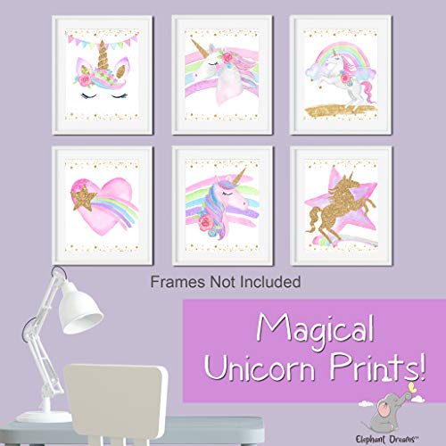 Unicorn Posters Wall Art Bedroom Decoration