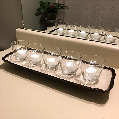 Pack of 24 LED Flameless Tea Lights w/ Batteries