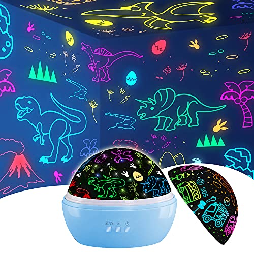 Dinosaur Projection Toys for Kids Bedroom Decor