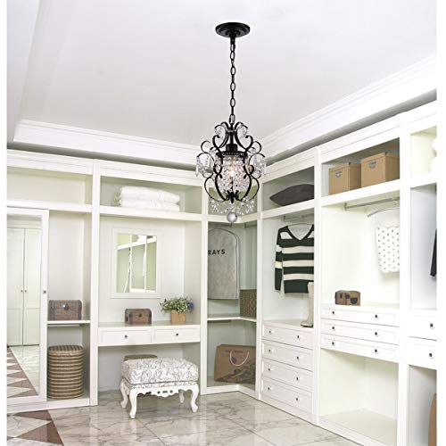 Elegant Mini Crystal Chandeliers Lighting 1-Light