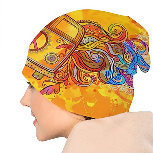 Skull Cap Hippie Vintage for Men/Women