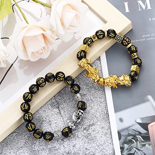 12 Pieces Feng Shui Bracelets Lucky Bracelet Temple Kai Guang  Amulet