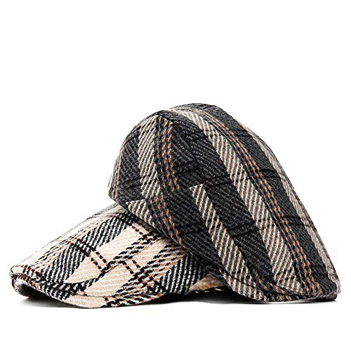 Newsboy Hat Classic Irish Duckbill Herringbone Beret Cap Winter Golf Hunting