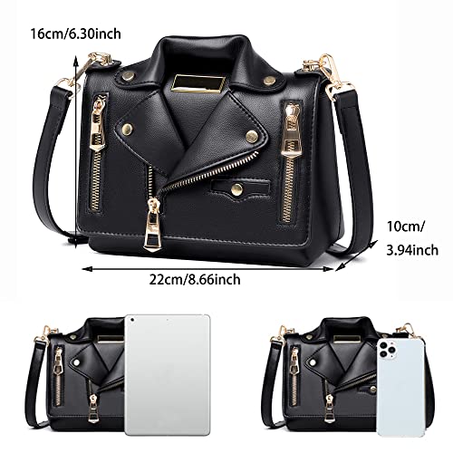 Women Leather Satchel Chain Strap Shoulder Bag Le