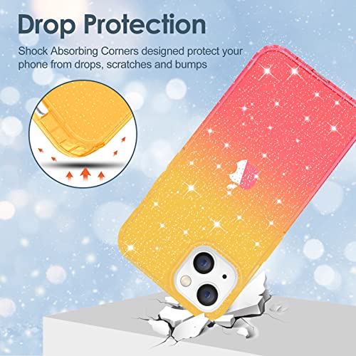 Slim Case for iPhone 13 Soft Liquid Silicone Gel Rubber Bumper, Anti-Scratch Microfiber Lining