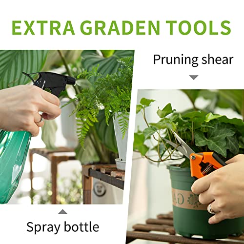 Plant Stand w/ Spray Bottle & Gardening Pruning Shear