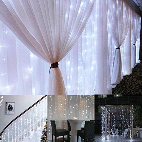 306 LED Window Curtain String Light