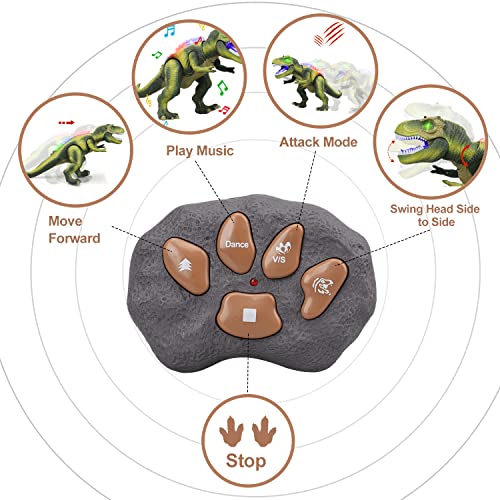 Remote Control Dinosaur Toys for Kids