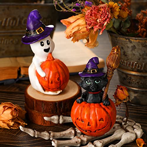 2 Pack Halloween Statue Figurines