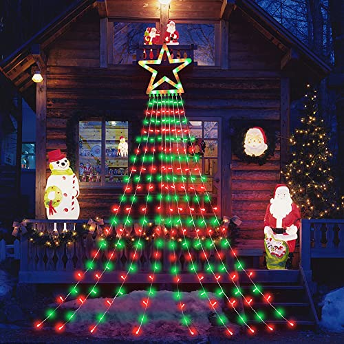 LED Star Christmas Tree Lights, Decoration