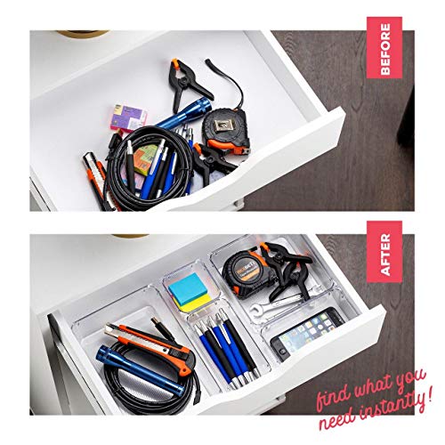 25 Pcs Drawer Organizer Set