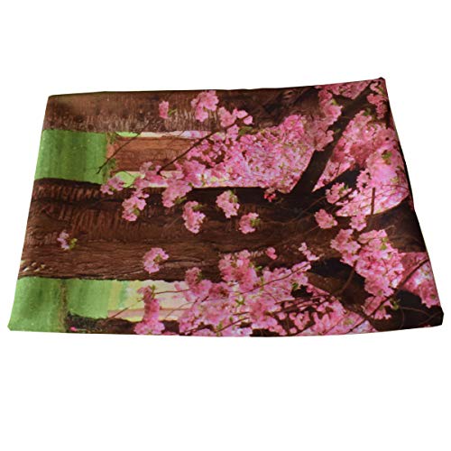 Spring Asian Cherry Blossom Scenic Tapestry