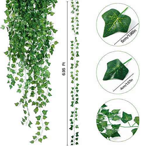 all Leaf Garland Artificial Maple Leaves Garland Silk Autumn Hanging Vines Red Ivy Garland for Thanksgiving Home