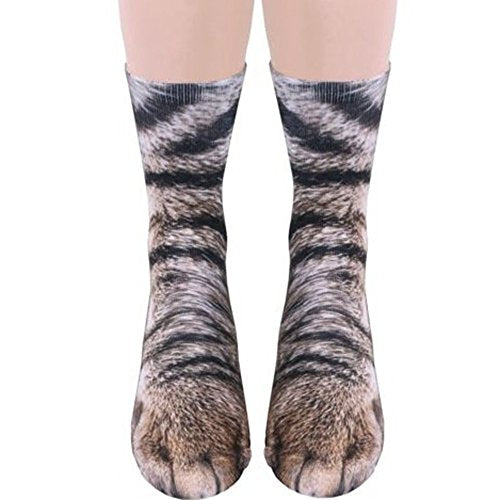 Funny Animal Paw Socks for Christmas Gift