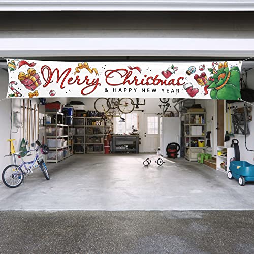 120" x 20" Large Merry Christmas Banner  Decoration