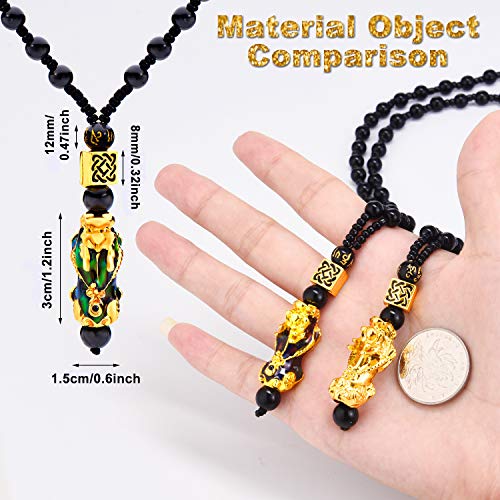 4 Piece Feng Shui Pi Xiu Pi Yao Bracelet Necklace Set