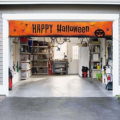 Happy Halloween Decorations Banner Large 120" x 20"