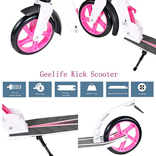 2 Wheel Folding Kick Scooter for Adults Teens Youths