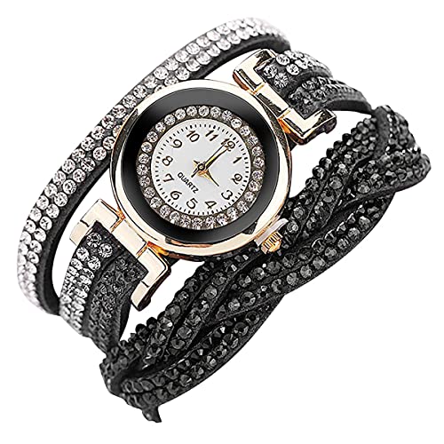 Fashion Rhinestone Bracelet & Wrist Watches( for Women (10 Pack)